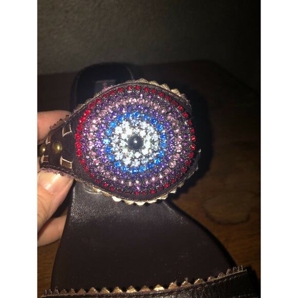 Steven by Steve Madden Rhinestone 3.5" Wedges 6 - Picture 10 of 10